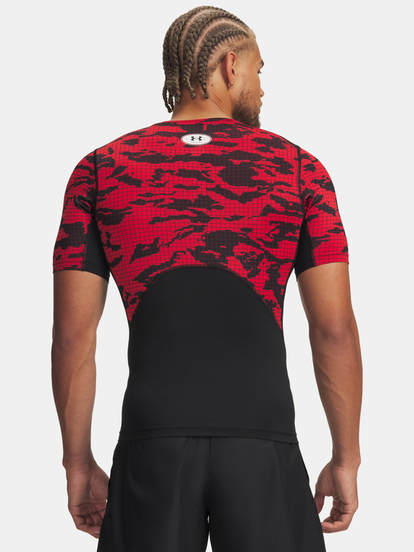 Under Armour Tricou pentru bărbați Under Armour UA HG Printed SS-BLK