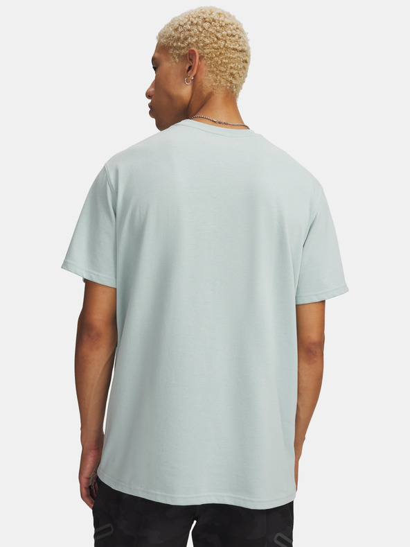 Under Armour Tricou pentru bărbați Under Armour UA HW ARMOUR LABEL SS-BLU