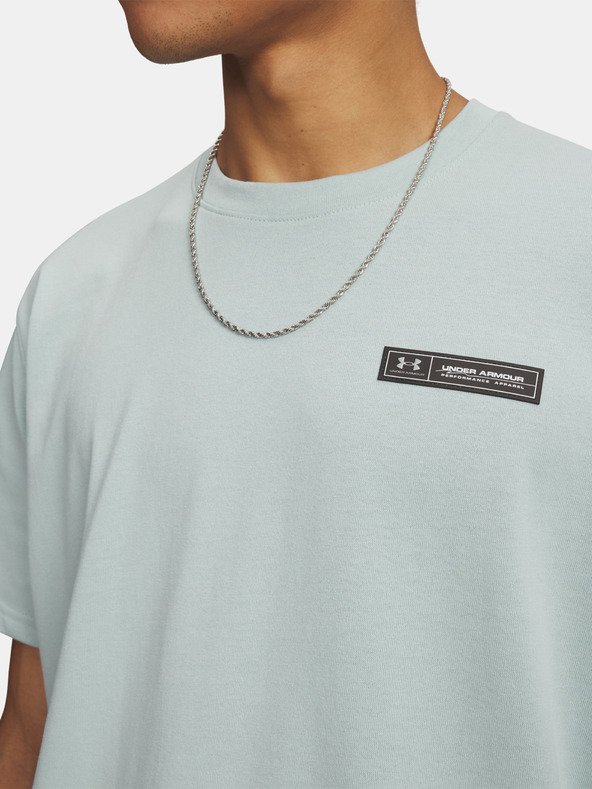 Under Armour Tricou pentru bărbați Under Armour UA HW ARMOUR LABEL SS-BLU