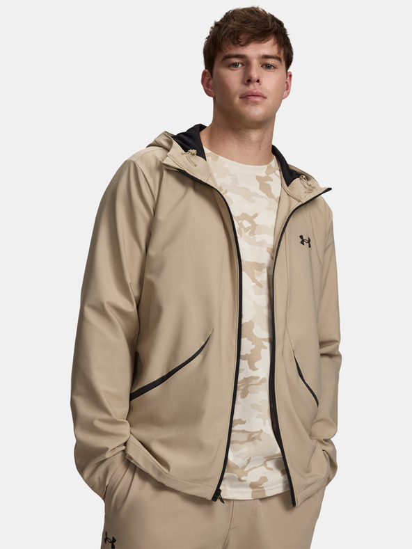 Under Armour Jachetă pentru bărbați Under Armour UA Unstoppable Woven Jacket-BRN
