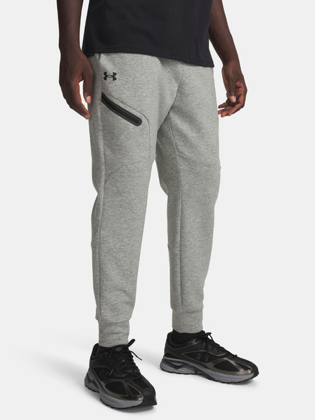 Under Armour Pantaloni de trening pentru bărbați Under Armour UA Unstoppable Flc Jgr EU-GRY