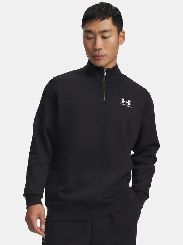 Under Armour Hanorac bărbați Under Armour UA Icon Fleece 1/4 Zip-BLK