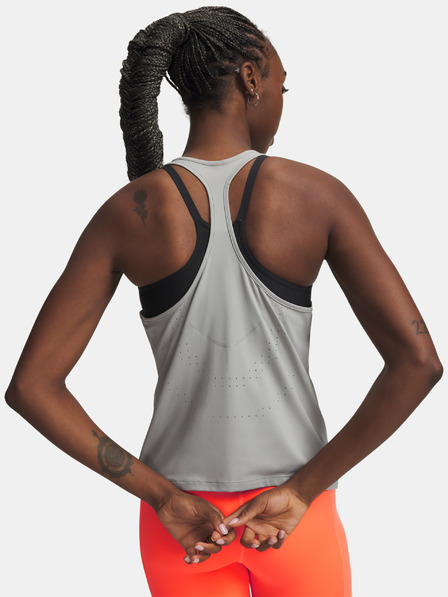 Under Armour Maieu damă Under Armour UA Velociti Pro Tank-GRY