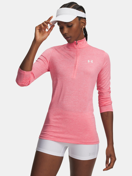 Under Armour Tricou damă Under Armour Tech 1/2 Zip- Twist-PNK