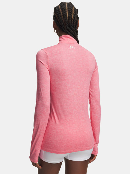 Under Armour Tricou damă Under Armour Tech 1/2 Zip- Twist-PNK