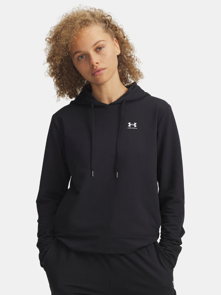 Under Armour Hanorac damă Under Armour Sport Terry Hoodie-BLK