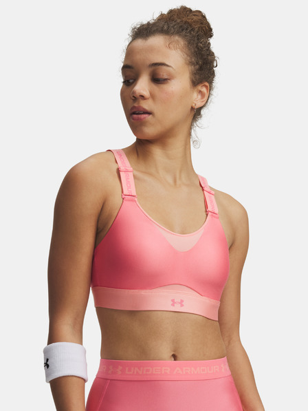 Under Armour Sutien pentru femei Under Armour UA Infinity High 2.0 Bra-PNK