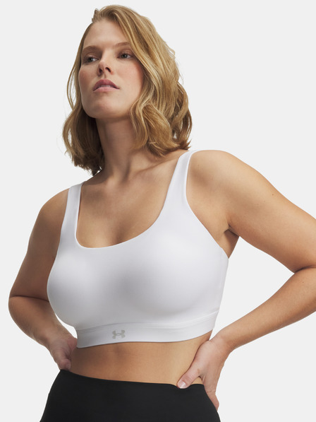Under Armour Sutien damă Under Armour UA Effortless High Bra-WHT