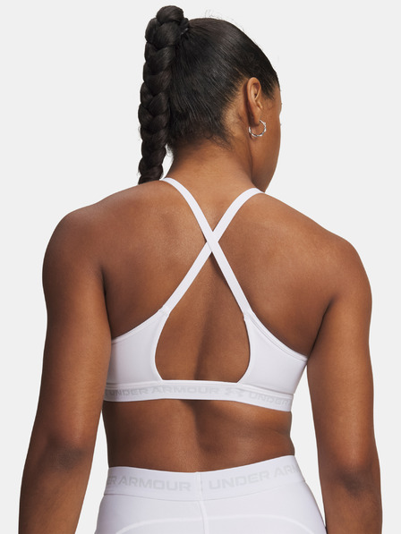 Under Armour Sutien damă Under Armour UA Crossback Low Bra-WHT