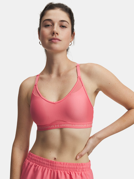 Under Armour Sutien pentru femei Under Armour UA Crossback Low Bra-PNK