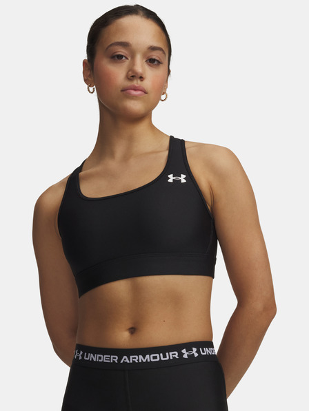 Under Armour Sutien damă Under Armour HeatGear Mid-BLK