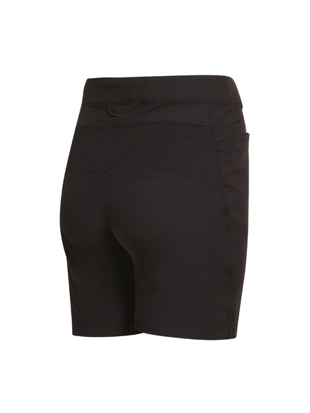 ALPINE PRO Pantaloni scurți softshell pentru femei cu uscare rapidă ALPINE PRO ZOLENA negru