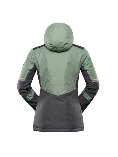 ALPINE PRO Geacă de schi pentru femei cu membrană ptx ALPINE PRO ZARIBA loden frost