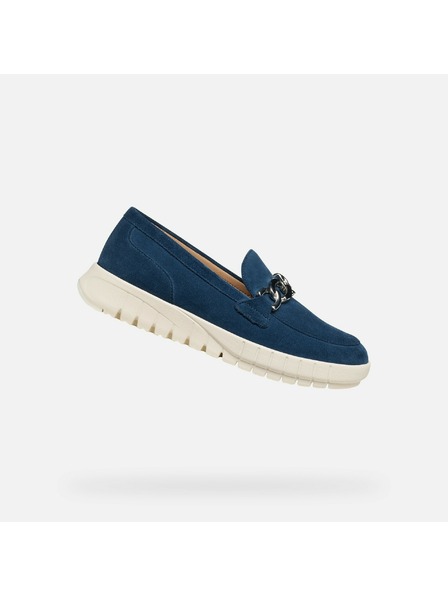 Geox Mocasini albaștri pentru femei Geox Flextride