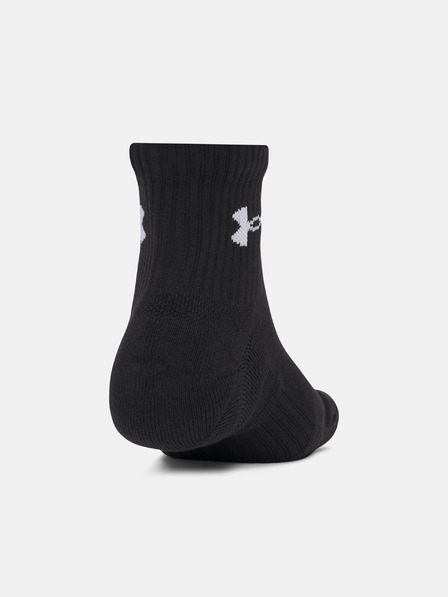 Under Armour Șosete unisex Under Armour UA Performance Cotton 3p Qtr
