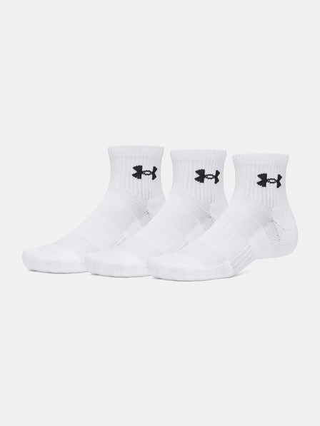 Under Armour Șosete unisex Under Armour UA Performance Cotton 3p Qtr
