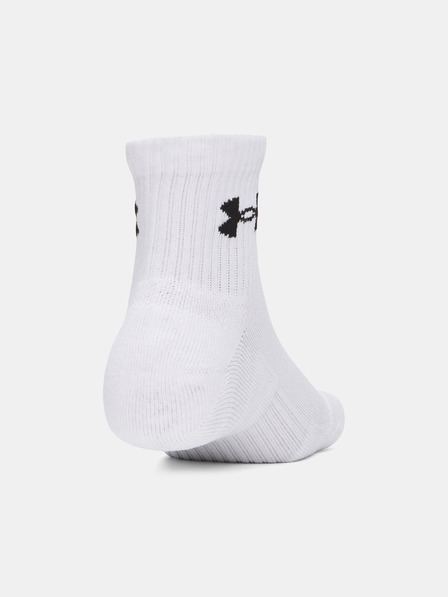 Under Armour Șosete unisex Under Armour UA Performance Cotton 3p Qtr