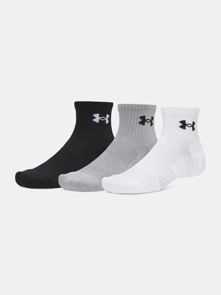 Under Armour Șosete unisex Under Armour UA Performance Cotton 3p Qtr