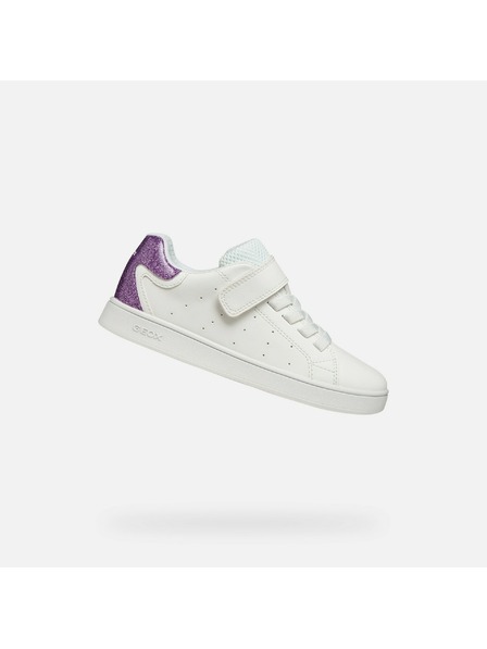Geox Antrenori Geox Eclyper albi pentru fete