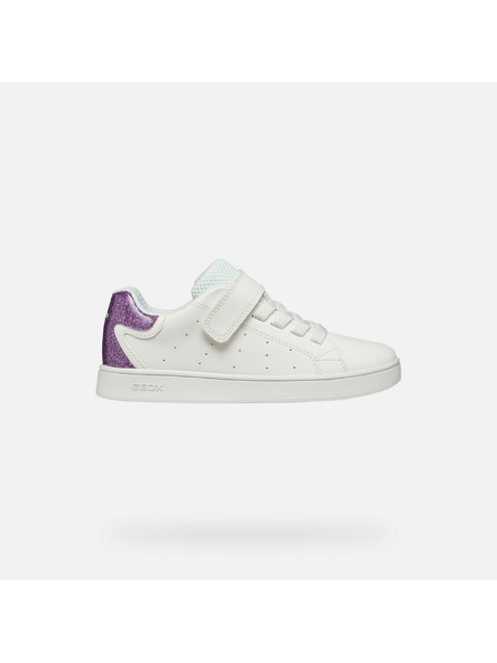 Geox Antrenori Geox Eclyper albi pentru fete