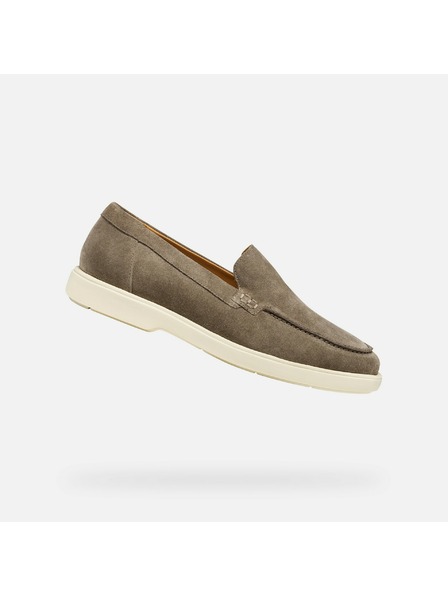 Geox Mocasini gri pentru bărbați Geox Spherica EC17