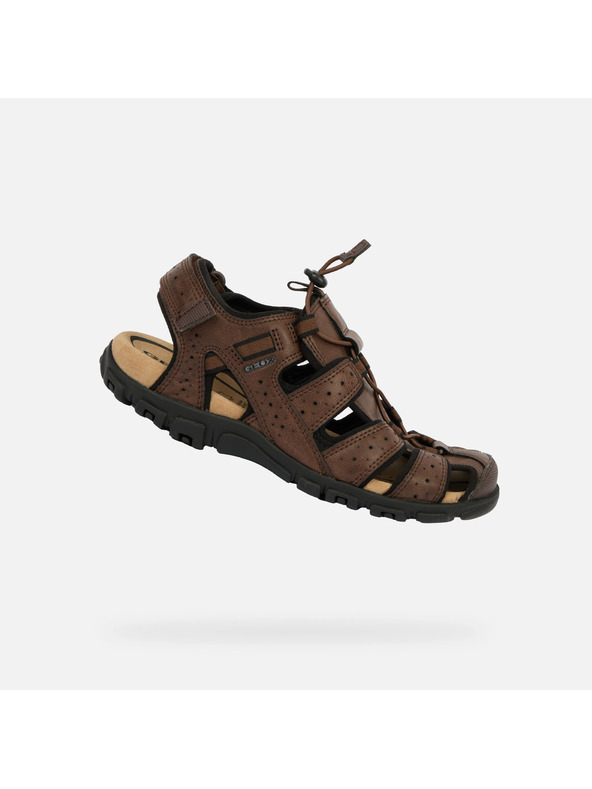 Geox Geox Omo Sandal Strada sandale maro-închis pentru bărbați
