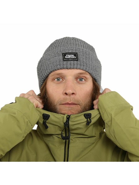 Horsefeathers Căciulă Gaine - gri melanj