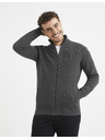 Celio Pulover basic gri închis Celio Vemilano