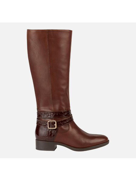 Geox Cizme maro pentru femei Geox Felicity