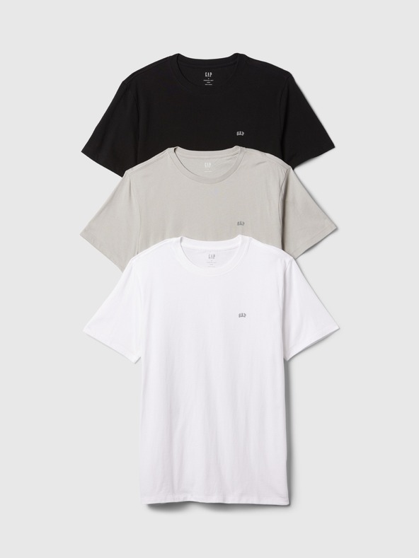 GAP Tricou cu logo 3 bucăți GAP