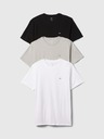 GAP Tricou cu logo 3 bucăți GAP