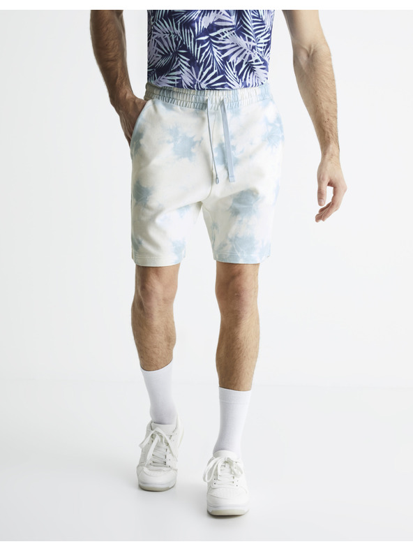 Celio Pantaloni scurți albastru batik Celio Botache