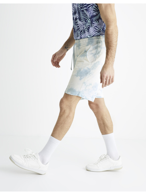 Celio Pantaloni scurți albastru batik Celio Botache