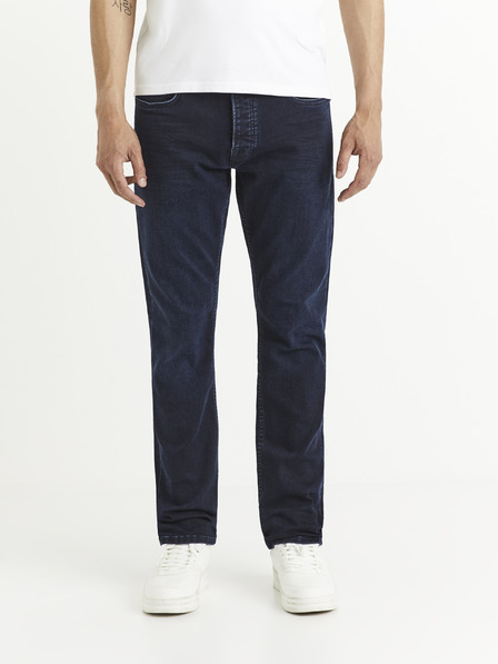 Celio Blugi slim fit albastru închis pentru bărbați Celio Nobody15