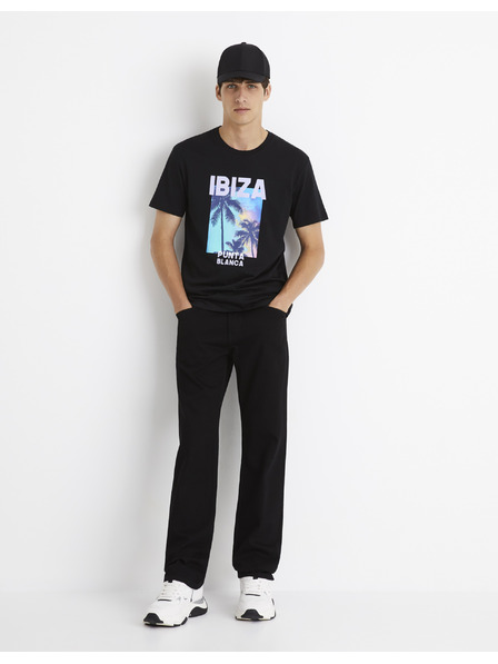 Celio Blugi negri Celio pentru bărbați, cu croială regulată