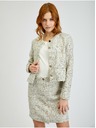 Orsay Jachetă de damă crem cu model ORSAY