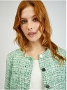 Orsay Jachetă verde cu model ORSAY de dama
