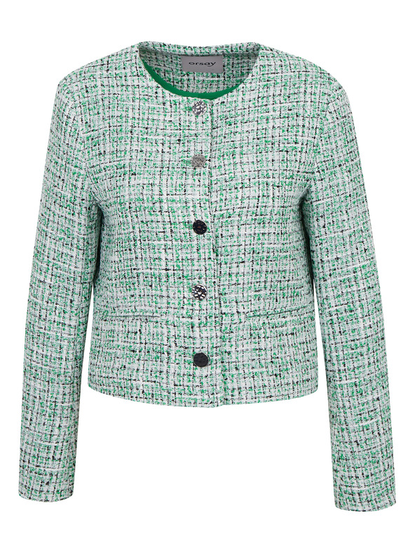 Orsay Jachetă verde cu model ORSAY de dama