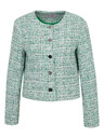 Orsay Jachetă verde cu model ORSAY de dama