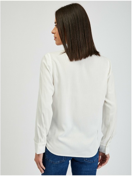 Orsay Bluză de damă albă ORSAY