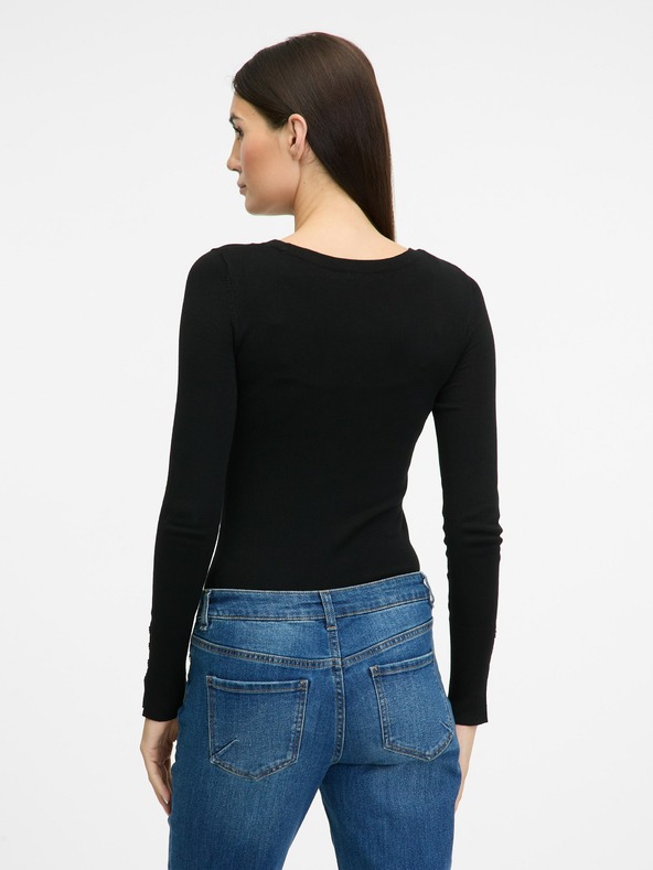 Orsay Pulover ușor de damă negru ORSAY