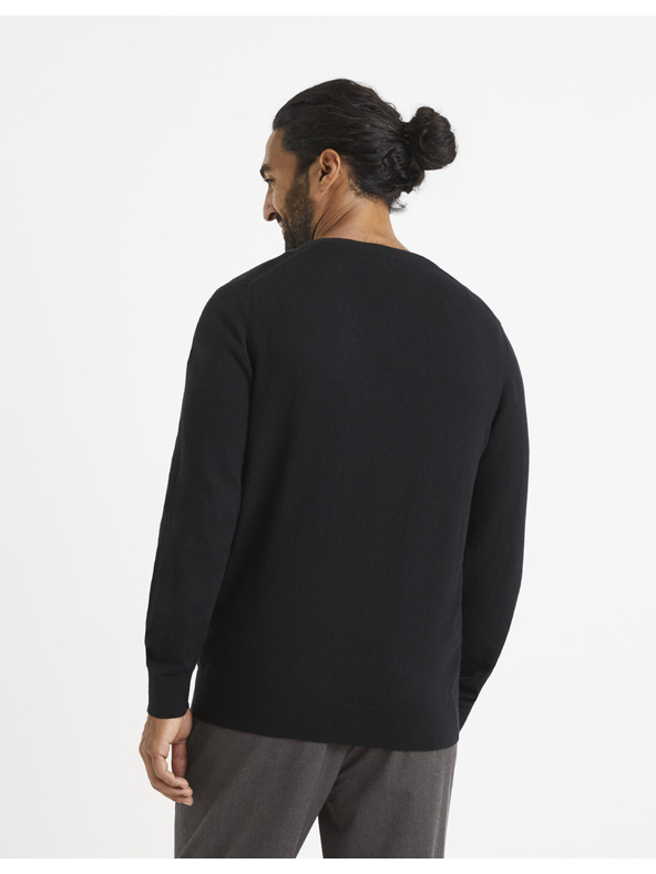 Celio Pulover negru Celio Veviflex