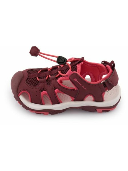 ALPINE PRO ALPINE PRO Lamego burgundy sandale sport pentru fete