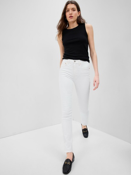 GAP Jeanși slim High Rise Vintage GAP