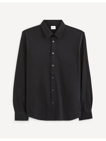 Celio Tricou negru pentru bărbați Celio Vajersey