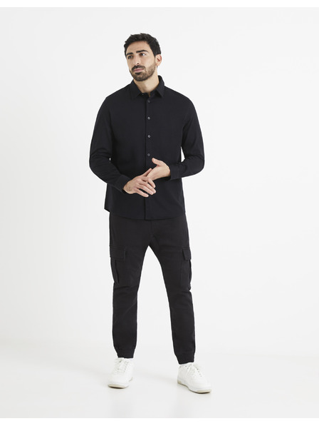Celio Tricou negru pentru bărbați Celio Vajersey