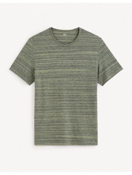 Celio Tricou verde-gri pentru bărbați Celio Gejecte