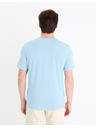 Celio Tricou basic albastru deschis pentru bărbați Celio Debasev