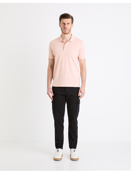 Celio Tricou polo basic roz deschis pentru bărbați Celio Teone
