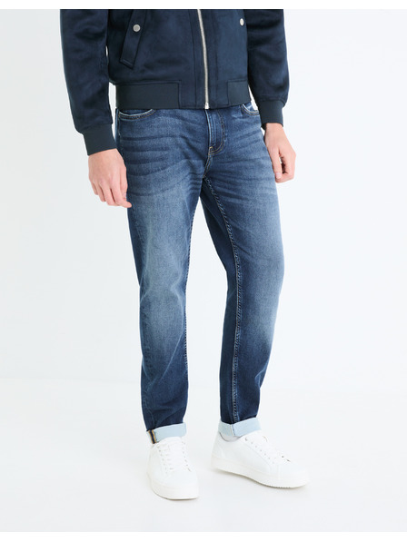 Celio Blugi blue slim fit pentru bărbați Celio Gosuper